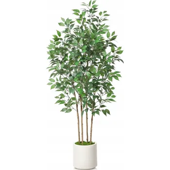 umělá květina SOGUYI Umělý fíkovník 180 cm – Rostlina pro dekoraci interiéru