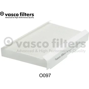 Ventilátor topení a klimatizace Filtr, vzduch v interiéru VASCO O097