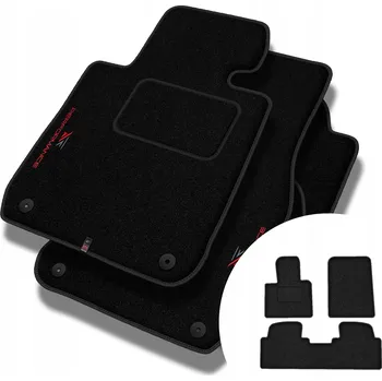 autokoberec Velurové autokoberce Motos 3 ks