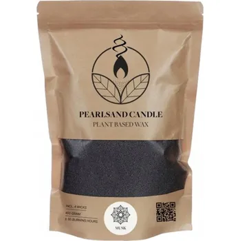 Svíčka Granulát vosk pro sypané rostlinné svíčky 400 g - pižmo