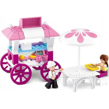 ostatní stavebnice Stavebnice Sluban Stánek s občerstvením 1647