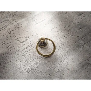 Nábytkové kování Starožitný nábytková úchytka závěsný klepadlo 38x50mm