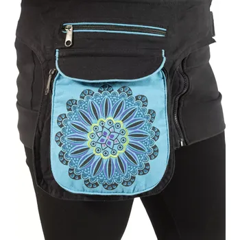 Ledvinka Etno ledvinka s potiskem mandaly Azalea Blue, Sittar.cz