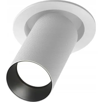 Bodové svítidlo Maytoni Zapuštěné svítidlo GU10 10W Nastavitelné Bílé Trubice Artisan