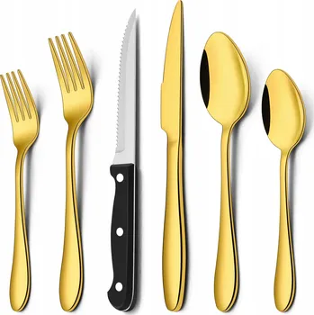 Příbor 36dílná sada příborů s noži na steaky