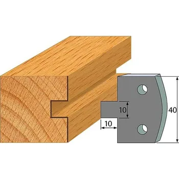 Příslušenství k frézce "IGM profil 091 - pár omezovačů 40x4mm SP"