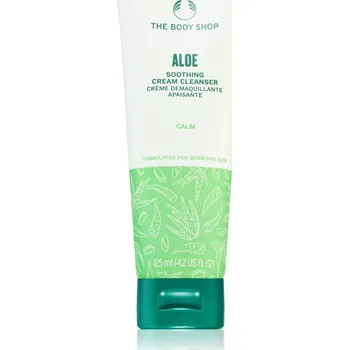 The Body Shop Aloe Soothing Cream Cleanser čisticí mléko pro zklidnění pleti 125 ml
