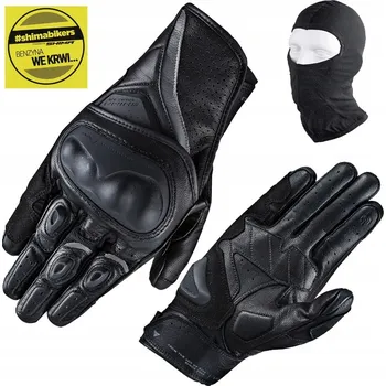 Moto rukavice Motocyklové rukavice Shima Spark 2.0 vel. M černé