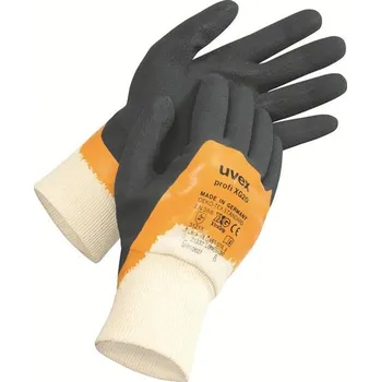 Pracovní oblečení Uvex 6020809 - Rukavice uvex PROFI ERGO XG20, vel. 9", bavlna, NBR, olej