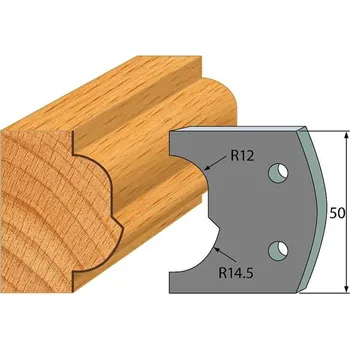 Fréza "IGM profil 519 - pár omezovačů 50x4mm SP"