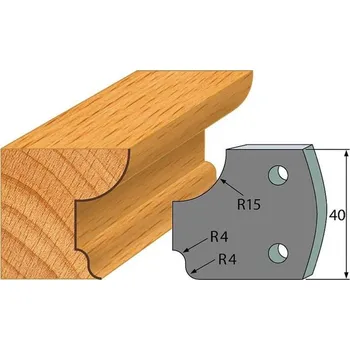 Fréza "IGM profil 043 - pár omezovačů 40x4mm SP"