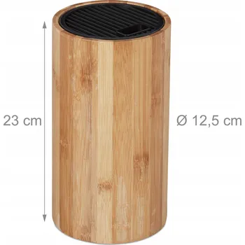 Nože na nože Relaxdays 23 cm hnědý