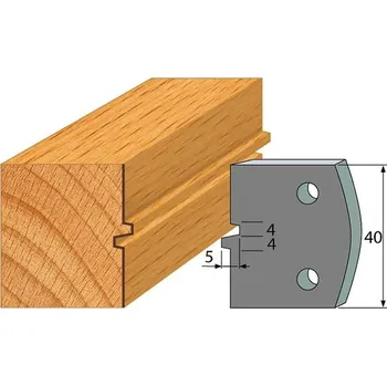 Fréza "IGM profil 074 - pár omezovačů 40x4mm SP"