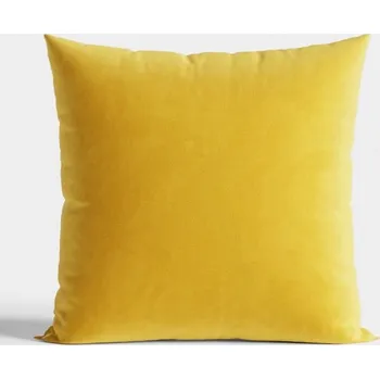 Povlak na polštářek VELVI Dekorační povlak na polštář 40x40 cm žlutý
