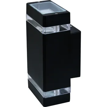 Nástěnné svítidlo Venkovní fasádní nástěnné svítidlo nahoru a dolů Gilbert 2xGU10 IP44 černé Goldlux