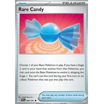 Sběratelská karetní hra Pokémon PAF 089/091 Rare Candy - Paldean Fates Stav: Near Mint, Verze: NORMAL