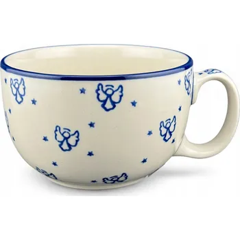 Šálek velký 350 ml Andílci dek. 1410X Keramika Bolesławiec