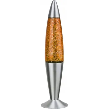 Lampička Stolní lampa Rabalux Glitter šedá 25 W