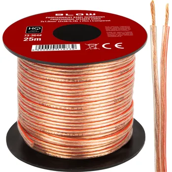 elektrický kabel Reproduktorový Kabel BLOW HQ 2x1,00 mm 25 m