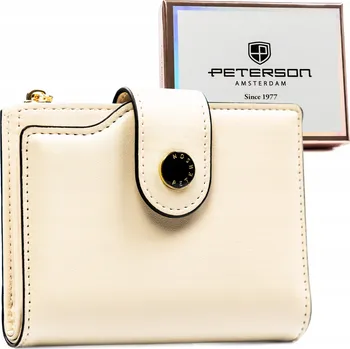 Peněženka Peterson peněženka eko kůže béžová - dámská