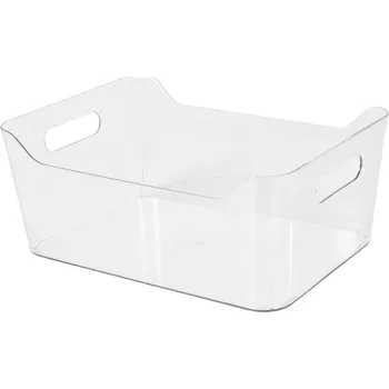 Compactor úložný organizér MARAMA - L, 7,5 L, PET plast, 34,8 x 25 x 14,5 cm, průhledný