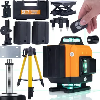 Měřící laser Křížový laser Rosfix Orange Tiger ROT16L, dosah 25 m