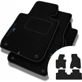 autokoberec Velurové autokoberce Motos 3 ks