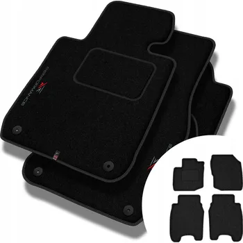 autokoberec Velurové autokoberce Motos 4 ks