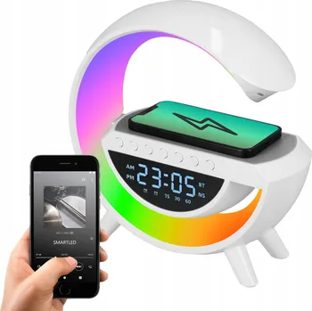 Lampička Stolní lampička Smartled gaming bílá, výkon až 15 W