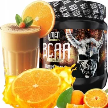 Aminokyselina OMEN SUPPLEMENTS BCAA 400g Pomeranč (Orange)