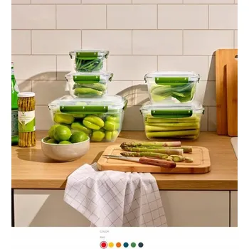 Dóza na potraviny Nádoba na potraviny s víkem a těsněním, 1 l