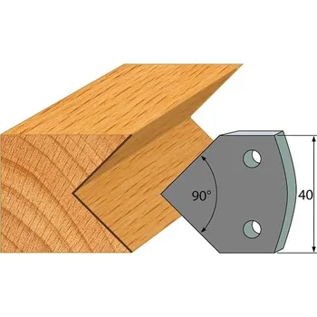 Fréza "IGM profil 127 - pár omezovačů 40x4mm SP"