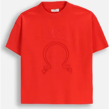 Dívčí tričko Dívčí tričko červené barvy, velikost 158 Coccodrillo ZC5