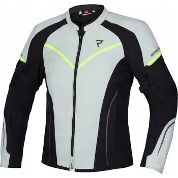 Moto bunda Textilní bunda Rebelhorn Luna Lady Černá/Ledová/Fluo Žlutá DXXS