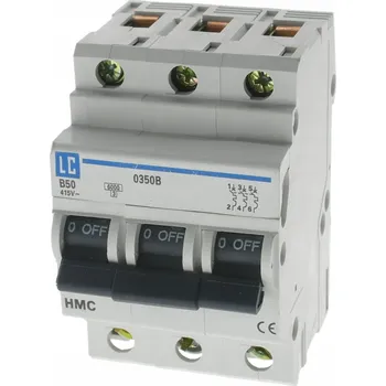 Jistič LC jistič instalační nadproudový 3F 3P 3M B 50A
