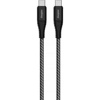 Datový kabel Kabel Energizer USB-C - USB-C 2 m černý