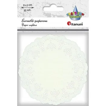 Prostěradlo Papírový ubrousek kulatý 11,5 cm x 11,5 cm