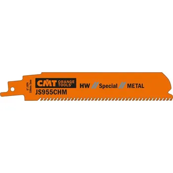 Příslušenství k pile "CMT Pilový plátek do pily ocasky HW Special Metal 955CHM - L150, I130, TPI8 (bal 3ks)"