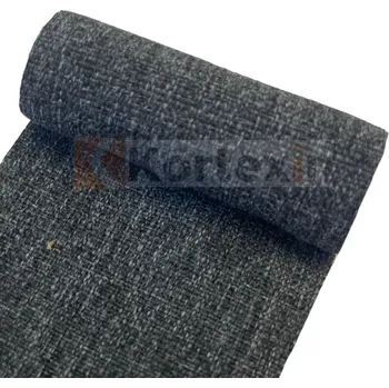 Nit KORTEXIN PES UV BEZ ZÁTĚRU PR 52150 melange mramor černá Množství: celá role - 50 bm návin