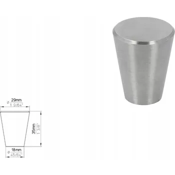 Nábytkové kování Nábytková úchytka SIRO 1403-29N1 nerezová ocel