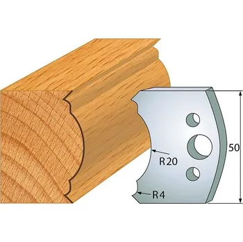 Příslušenství k frézce "IGM profil 507 - pár nožů 50x4mm SP"