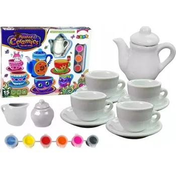 kreativní sada Kreativní sada na výrobu čaje DIY – malování na porcelán