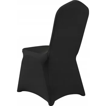 Potah na židli Potahy na židle 30 ks Černé Univerzální Snímatelné a Pratelné
