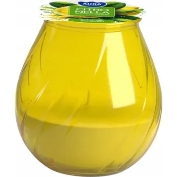 Svíčka Parafínová vonná svíčka CITRONELLA Aura 1 ks