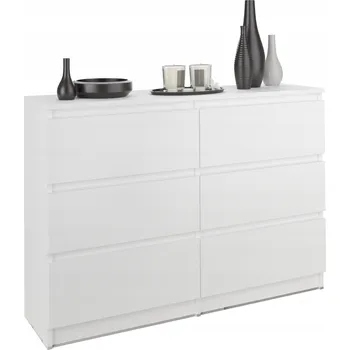 Komoda Komoda Framire 120 x 30 x 76 cm, bílá matná