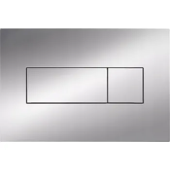 Splachovací tlačítko pro WC Deante SLIM stříbrné