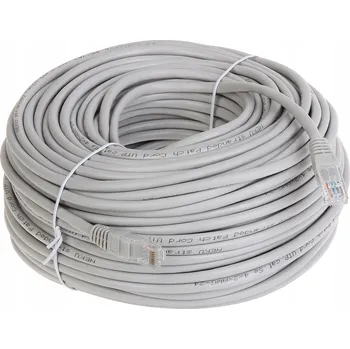 Síťový kabel Patchcord Neku U/UTP 5e RJ45 / RJ45 50 m šedý