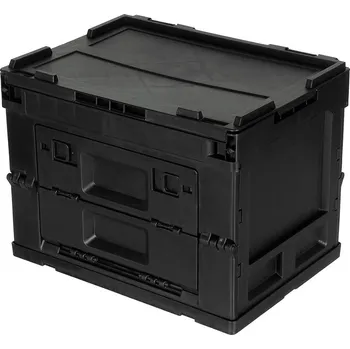 Úložný box MFH Bedna skládací 20 L plastová ČERNÁ