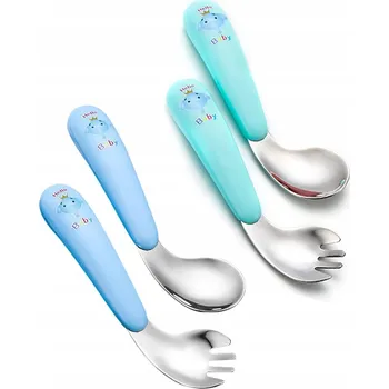 Příbor Tomuvpzn Sada příborů pro děti Nerezová Ocel