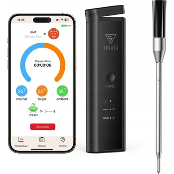 Kuchyňský teploměr Kuchyňský teploměr s sondou DOQAUS